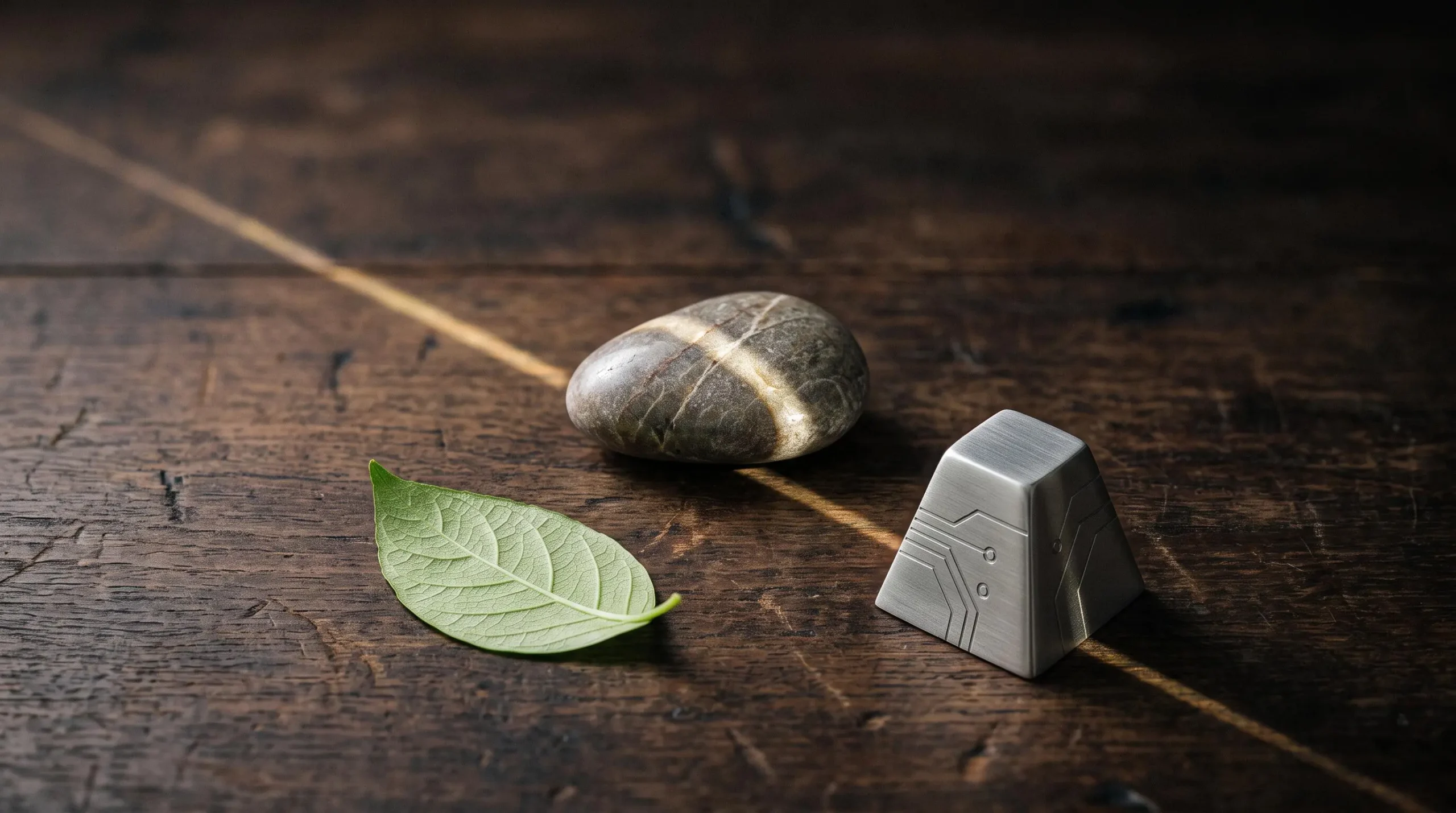 Illustration symbolique représentant la convergence des thématiques santé, climat et technologie au sein d'une stratégie d'épargne en assurance-vie