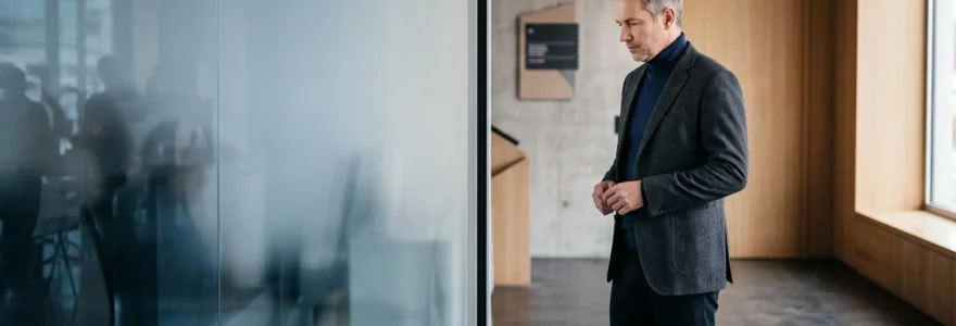 Reflet symbolique d'une personne face à un miroir représentant l'honnêteté nécessaire pour déterminer son véritable profil de risque financier